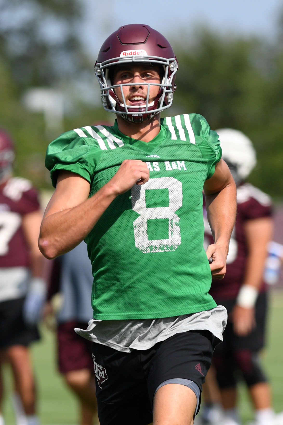 Texas A&M football practice